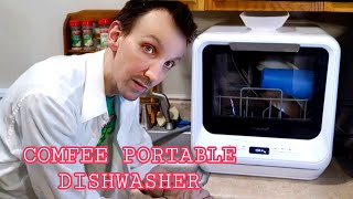 Comfee Portable Dishwasher Review [upl. by Rugen]