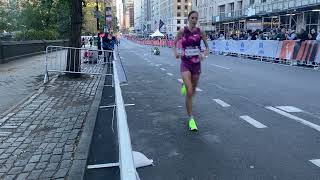 NYC 2024 TCS New York Marathon Women Winners TCSNYCMarathon NYRR nycvlog marathon [upl. by Alphonsa]