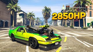 Arrancones En Un Carro De 2850HP Gta Rp [upl. by Anneg]