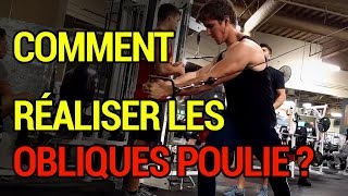 Comment travailler les obliques à la poulie   QuestionMuscu Ep 40 [upl. by Nella]