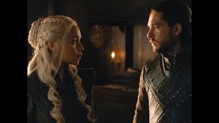 Daenerys and Jon Snow love sceneCast comments on their future [upl. by Benjie873]