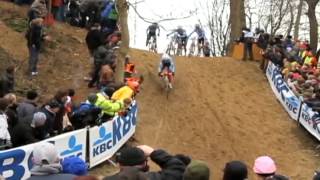 Preps for Cyclocross World Championship close River Road [upl. by Linet]