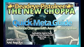 T3  Deadeye Pistoleer  Quick Meta Guide 10  OLD [upl. by Volnay]