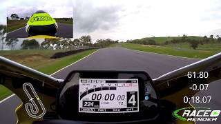 Broadford Track Day Yamaha R1m [upl. by Iaw]