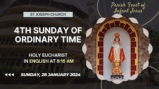 Sunday Live Holy Eucharist  Sunday Mass at 815 am 28th Jan 2024 St Joseph Church Mira Road [upl. by Hasina]