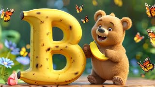 Fun Letter B Formation Song for Kids  Learn How to Write B Easily [upl. by Nnaeoj]