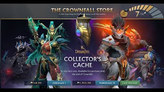 Dota 2 Crownfall Collectors Cache 2024 [upl. by Johny]