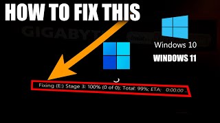 How to stop Fixing c stage 3 100  fixing c stage 3 100  Windows 10 Fixing c stage 1 [upl. by Walley]