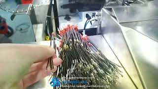 Multiwire crimping terminal machine with intermediate copper strip splicer  Yuanhan [upl. by Ttevi]