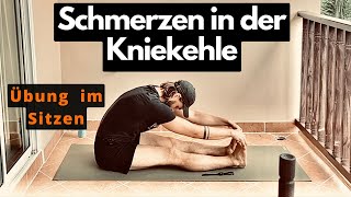 Dehnübung bei Schmerzen in der Kniekehle  Bakerzyste  5 Minuten Programm [upl. by Nicholson178]