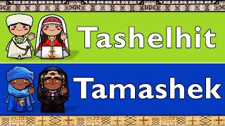 AMAZIGH TASHELHIT SHILHA amp TAMASHEK TUAREG [upl. by Assyl]