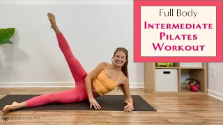 15 Minute Full Body Pilates Workout  Intermediate Pilates at Home [upl. by Nnairda]