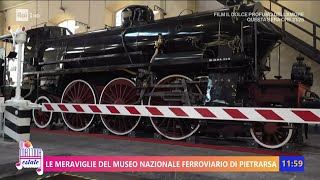 Un viaggio sui treni storici le tratte da scoprire  UnoMattina Estate 22082023 [upl. by Akinod]