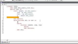 VHDL Basic Tutorial 3 [upl. by Eiffe159]