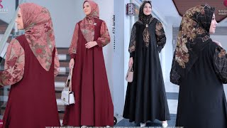 Part 3 Gamis Cantik Bunda Pasti Suka Model Gamis Terbaru [upl. by Anatol745]