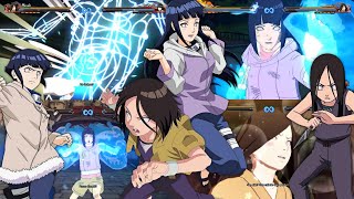 NSUNS4 ROAD TO BORUTO Hanabi VS Hinata  Japanese Audio [upl. by Ycrem412]