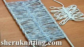 Hairpin Lace Strip Crochet Tutorial 3 How to Work Basic Strip [upl. by Suertemed]