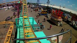 Crazy Mouse  Amusements of America Traveling Fair Rides  POV [upl. by Iew]