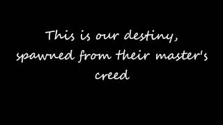 Iced Earth Democide HQ Lyrics [upl. by Anits]