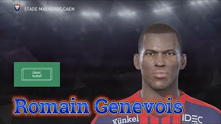 Romain Genevois  PES Clasico Face Bodyamp Stats [upl. by Moitoso]