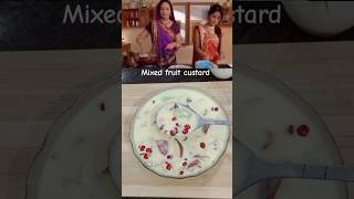 Aksharas favourite Fruit Custard recipe fruitcustard yrkkh shorts [upl. by Ahsotal]