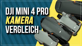 DJI Mini 4 Pro Kamera gegen DJI Mini 3 Pro und DJI Air 3 und DJI Air 2s und DJI Mini 2 SE [upl. by Lanos]