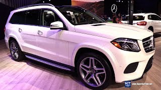 2019 Mercedes Benz GLS Class GLS 550 4Matic  Exterior Interior Walkaround  2018 LA Auto Show [upl. by Ettenwad]