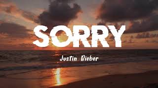 Justin Bieber  Sorry Lyrics [upl. by Worden]