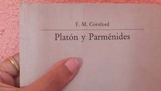 F M Cornford Platón y Parménides [upl. by Frierson]