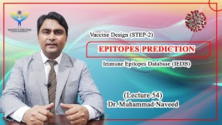 Vaccine Epitopes Prediction  Immune Epitope Database IEDB  Step 2  Lec 54 l Dr Muhammad Naveed [upl. by Radmilla30]