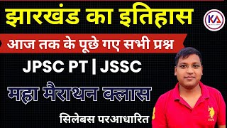 History of Jharkhand  झारखंड का इतिहास  previous years MCQ  JPSC PT  JSSC [upl. by Meghan]