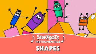 Shapes Instrumental  StoryBots [upl. by Llenwahs490]