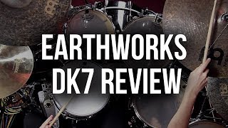 Earthworks DK7 Drum Microphones Review [upl. by Adnole947]