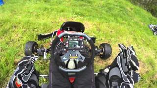 Karting Belval crash Rotax Max DD2 Evo [upl. by Ellerahs543]