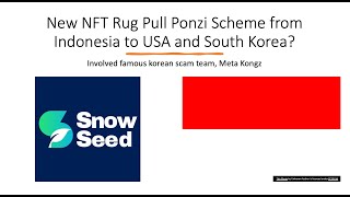 New NFT Ponzi Scheme from Indonesia Lippo Group and former Meta Kongz scammers involved [upl. by Yevre]