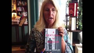 Mary Recommends A GENTLEMAN IN MOSCOW by Amor Towles [upl. by Balf]