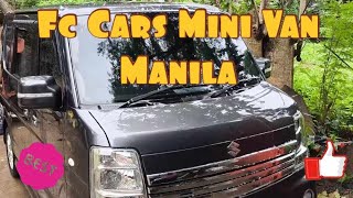 suzuki mini van builder seller da17w owner sa cavite si FC cars mini van manila quality mini van [upl. by Acinod545]