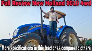 New Holland 9010 4wD  Skywatch  90 HP Tractor Full Review [upl. by Studley]