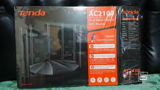 Tenda ac23 english version wireless repeater function part 2 [upl. by Natsyrk919]