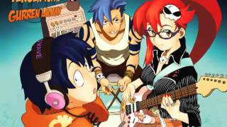 Gurren Lagann OST Rap wa Kan no Tamashii da Row Row Fight Power [upl. by Eeladnerb304]