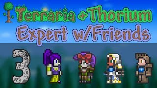 Terraria  Thorium Expert Multi  Ep 3  Thunderbird and Nestlings Very Very Resting in Peace [upl. by Lucho]