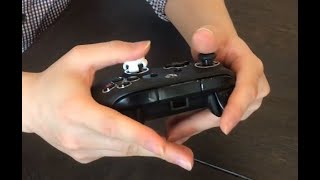 How to Hold and Get Used to a Controller with Paddles Xbox Elite Controller PowerA Fusion etc [upl. by Dahij]