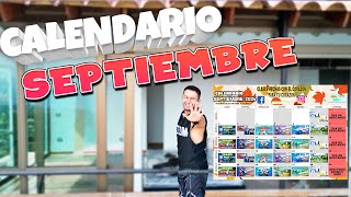 CALENDARIO SEPTIEMBRE 2024  Boombox Fitness [upl. by Hendrix531]