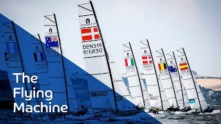 The Flying Machine – Nacra 17 Sailing  Aarhus 2018 [upl. by Ardeid]