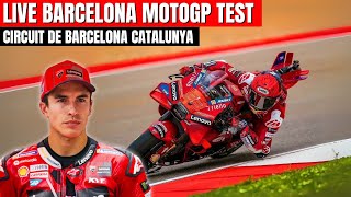 Live MotoGp Today Barcelona Test  Marc Marquez Ducati Corse 2025 [upl. by Ing]