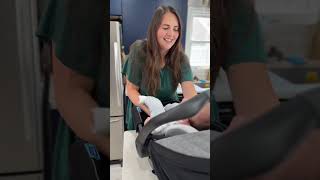 Car Seat Tip for Your Infant Carrier 👶 momlife momhacks baby carseatsafety newborn [upl. by Aivull246]