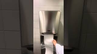 Kimberly Clark Automatic Towel Dispenser Dillards Boise Idahogreatwolflodge [upl. by Slerahc]