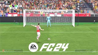 FC 24  Jorginho penalty jump [upl. by Arikaahs]