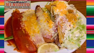 MI NIDITO MEXICAN FOOD TUCSONAZ  TRYING PRESIDENT BILL CLINTON PLATE [upl. by Oirretno]