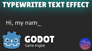 Typewriter Text Effect in Godot  Godot 4 Tutorial [upl. by Grace]